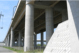 高架橋　下部工事